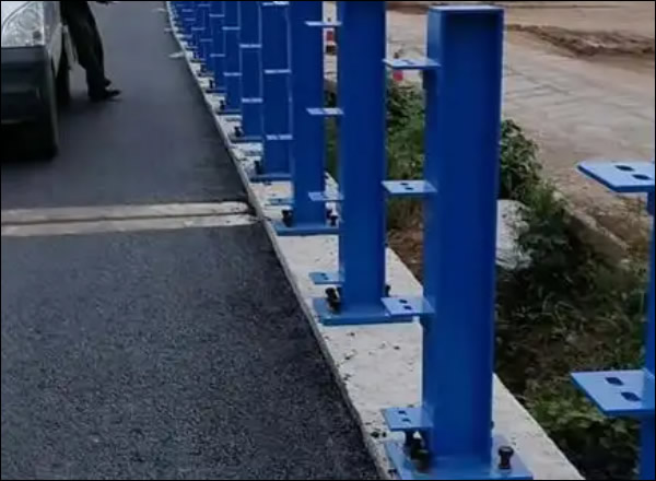 Roadside Guardrails and Crash Barriers Post