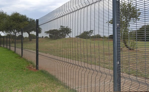 Welded Mesh Panel Fence, 3D Panel Fence, Finger Proof, Anti Cut Through