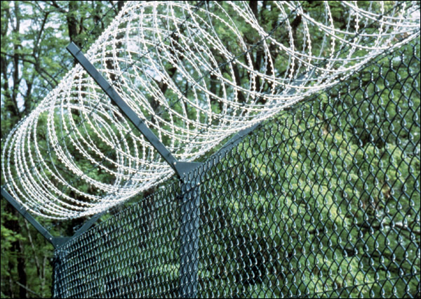 razor wire chain l<i></i>ink fence