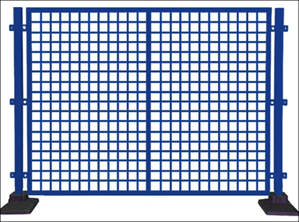 Temporary Security Fencing for Warehouses